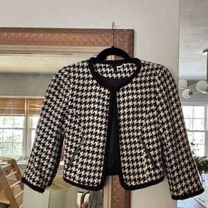 H&M Houndstooth Jacket/Blazer, size 4